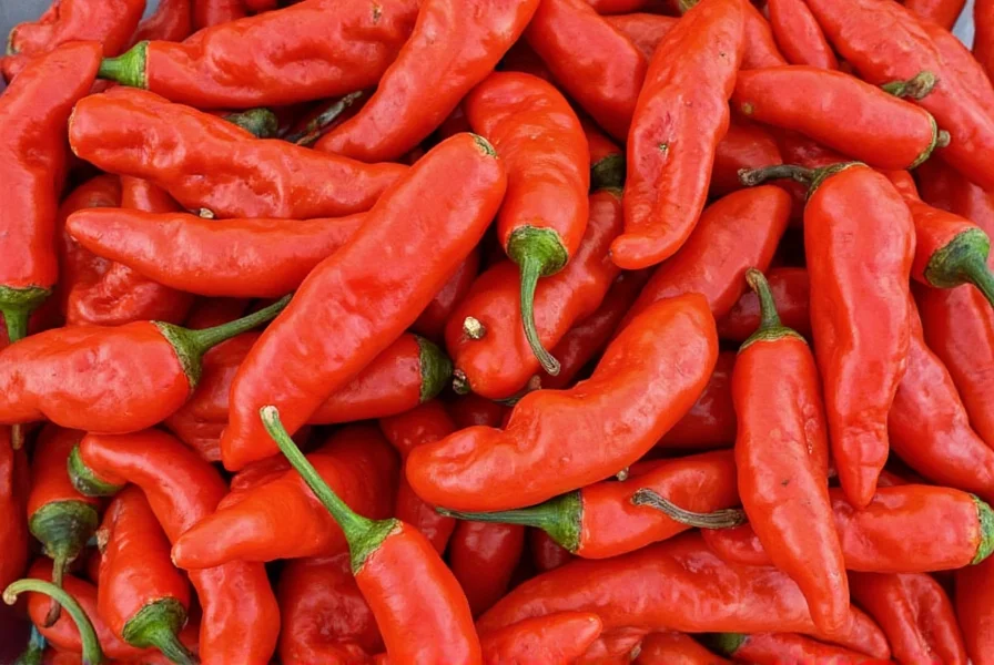 Chef wearing gloves while carefully removing seeds from serrano peppers