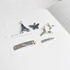 Wholesale 925 sterling silver accessory CZ big pendant in whale tail and Eiffel tower shape for jewelry making