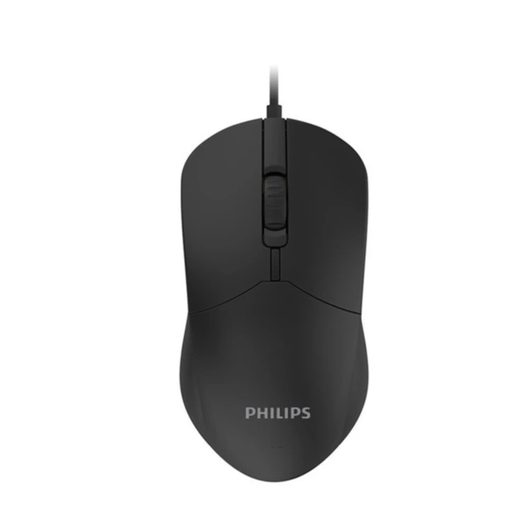

Ordinary rat (100-120mm) silent optical usb wired 1200dpi 3 button mouse mice for computer, Black