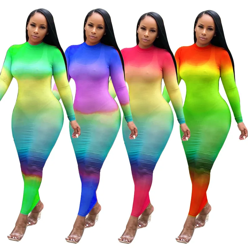 

2020 Women Elegant Pencil Party Bodycon Dress Casual Bodycon Dresses, As picture