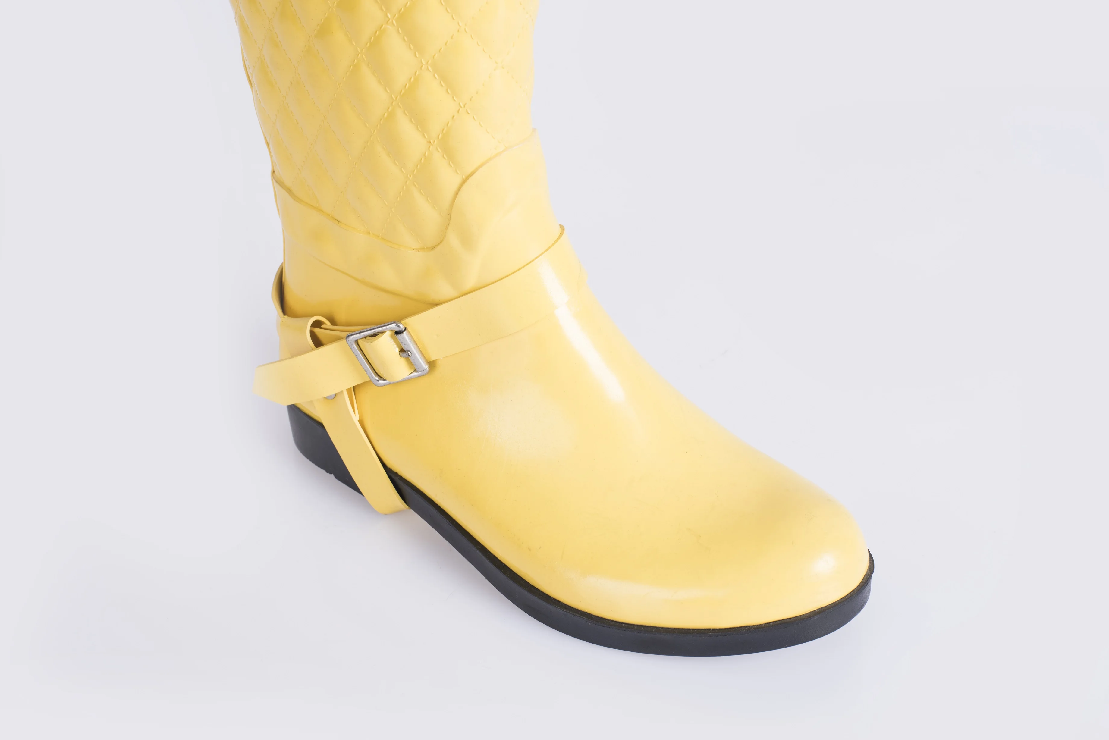 时尚压花女式防水,批发wellington gumboots,橡胶雨靴