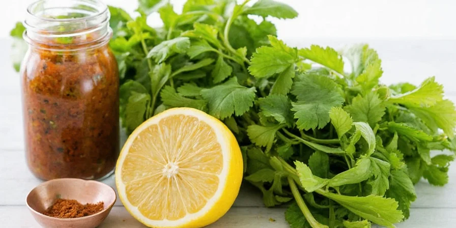 Tacos seasoned with herbs
