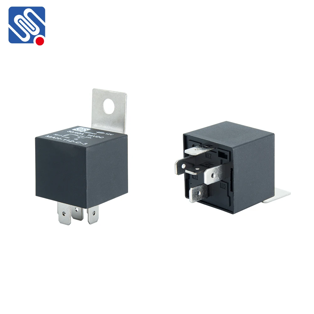 MEISHUO MAH 40a/14vdc 12v 60a Electromagnetic Auto Relay Waterproof 5 Pin Car Light Relay