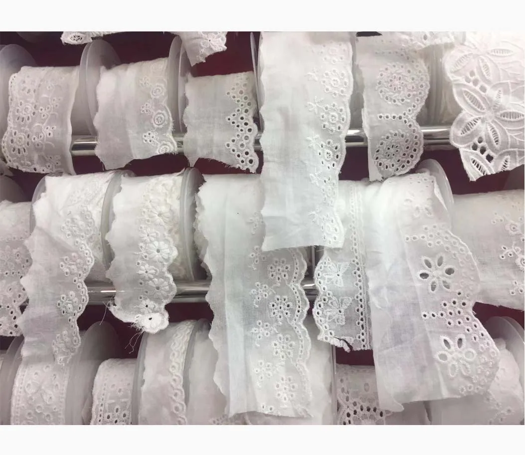 

Watersoluble TC lace cotton lace trim Yard