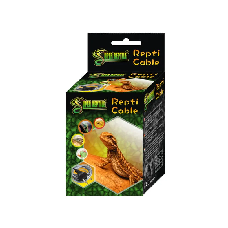 

25W reptile heat cable For reptile terrariums 220V/50hz, EU Plug