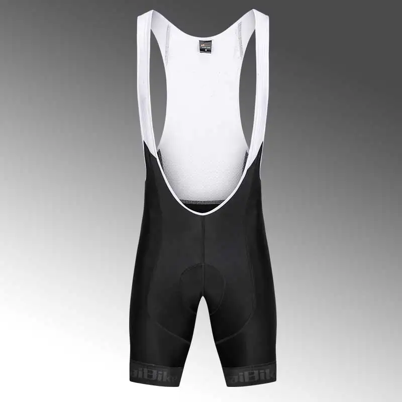 

Hot sell Black bicycle pants GEL pad mountain bike equipment OEM custom sports wear Mens Cycling bib shorts, Black white