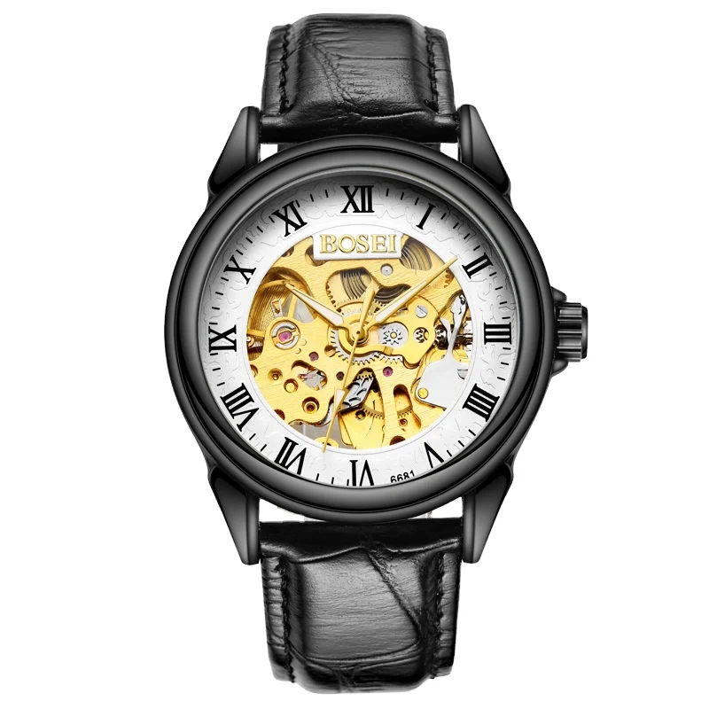 

Men's watch waterproof new fashion trend men's watch hollow out automatic mechanical watch