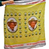 Wholesale african print wrapper colth fabric cotton for elections and promotion kangas dress items made in China