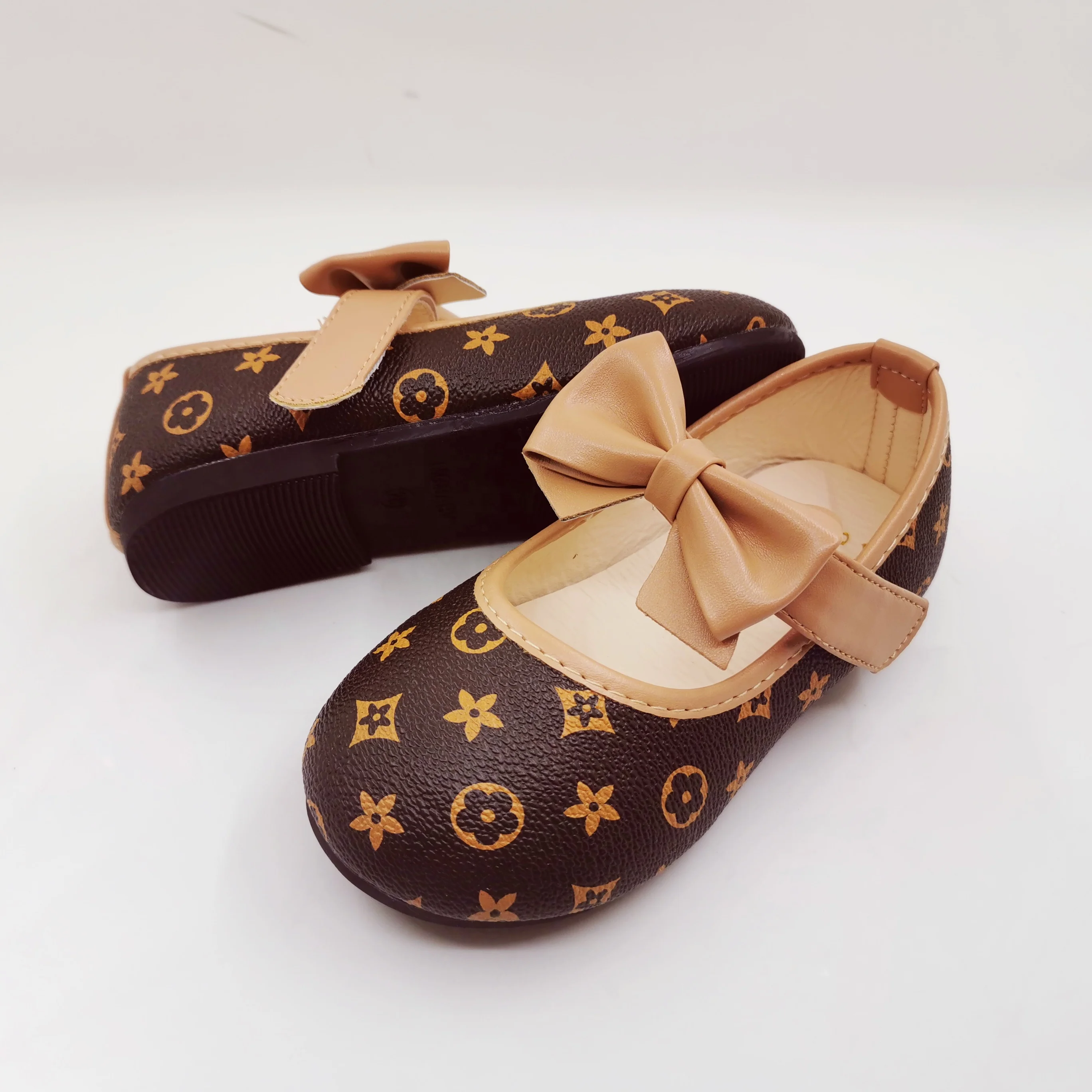 
flat touch baby party the princess shoes bowknot 