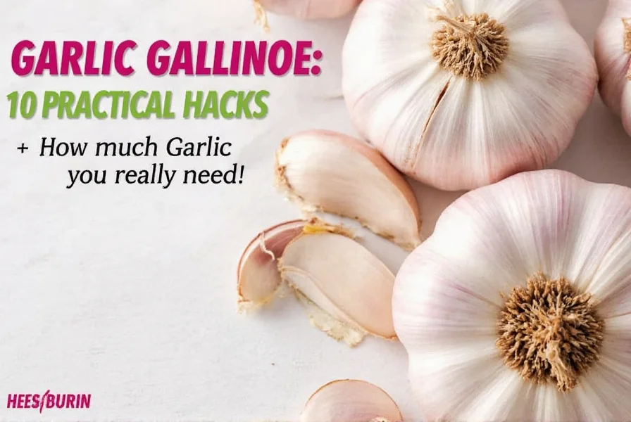 Garlic On Counter