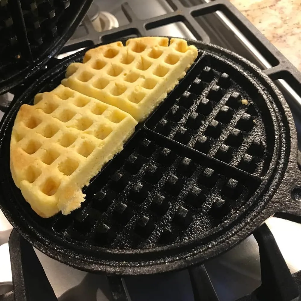 Cast Iron Waffle Iron Cast Iron Waffle Pan Buy Preseasoned Cast Iron