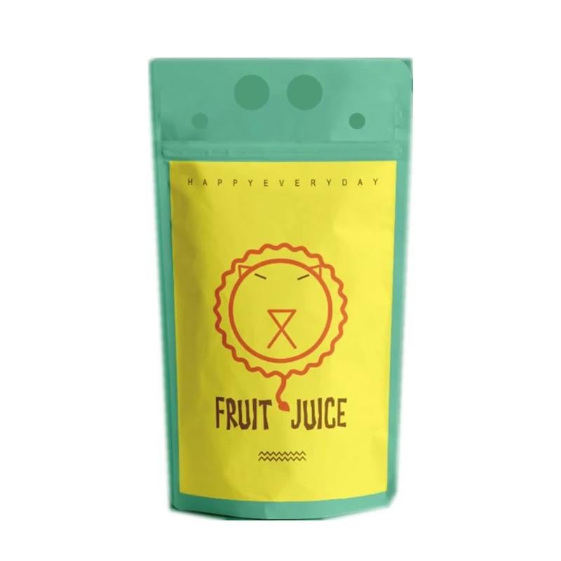 

China Manufacturer Smoothie Bags 500Ml Plastic Drink Pouch, Transparent translucent