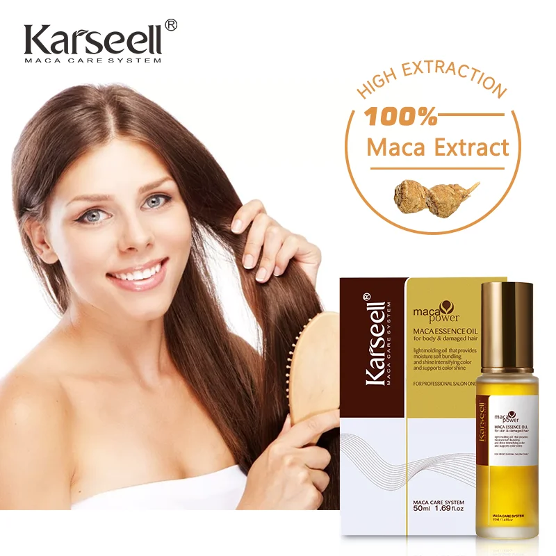 

Wholesale Karseell Moisture Nourishing Smoothing Shining Hair Repair Protect Argan Oil