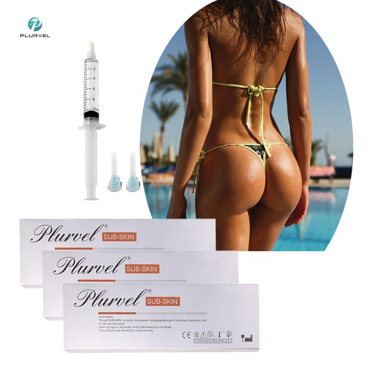 

PLURVEL BDDE higher viscosity longer effects 10ml Syringe Injectable HYAMAX Dermal Filler For Butt Breast Enhancement