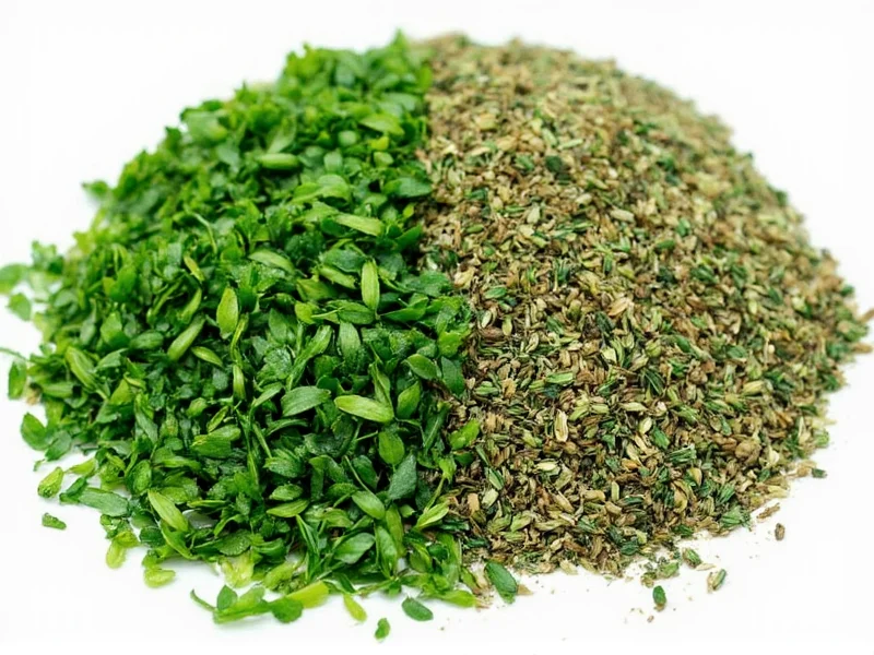 Dried to Fresh Parsley: Perfect 1:3 Substitution Guide