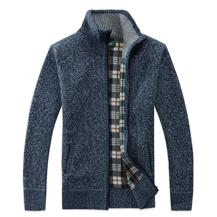 

Popular Hot Design Winter Cardigan Mens Sweaters Long Sleeve Cozy Sweater For Man, As photo of customized