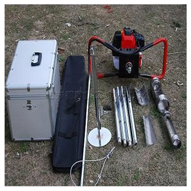 Soil Sampling Equipment Petrol Powered Earth Drill Soil Sampling
