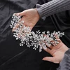 High Quality Handmade Crystal Bridal Claw Clip Wedding Hair Comb