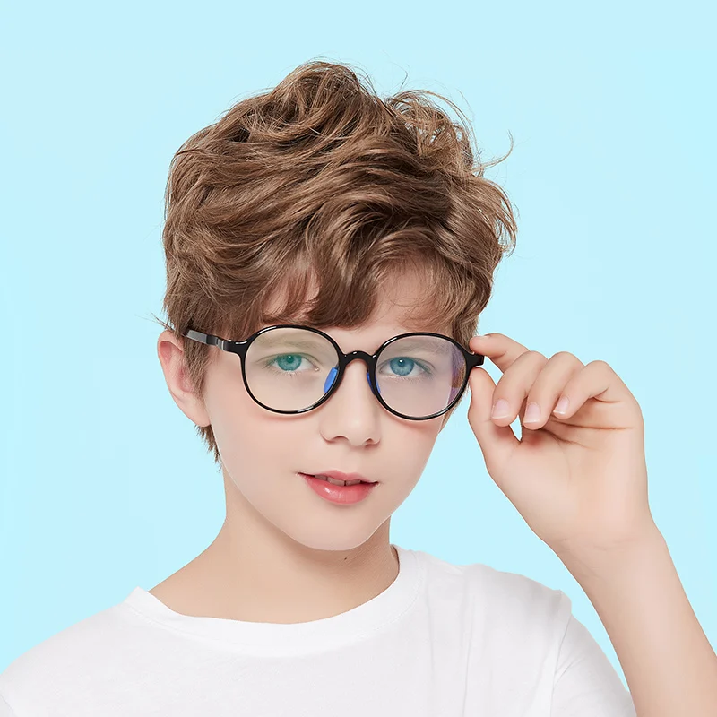 

2020 Kids anti blue light glasses innovative children eyewear optical frames