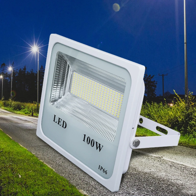 100 watt led flood light lumens auraglow pir sensor security motion detector led flood light