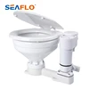 China Marine shower toilet unit Convenient push-button flush