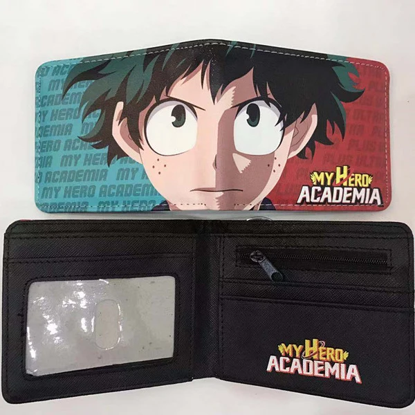 

Hot Anime Cartoon Related My Hero Academia wallet card holder wallet, As picture