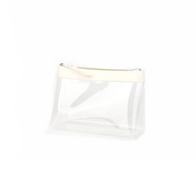 

Custom Logo Portable Waterproof Transparent Bag Make Up Travel Bag, Optional