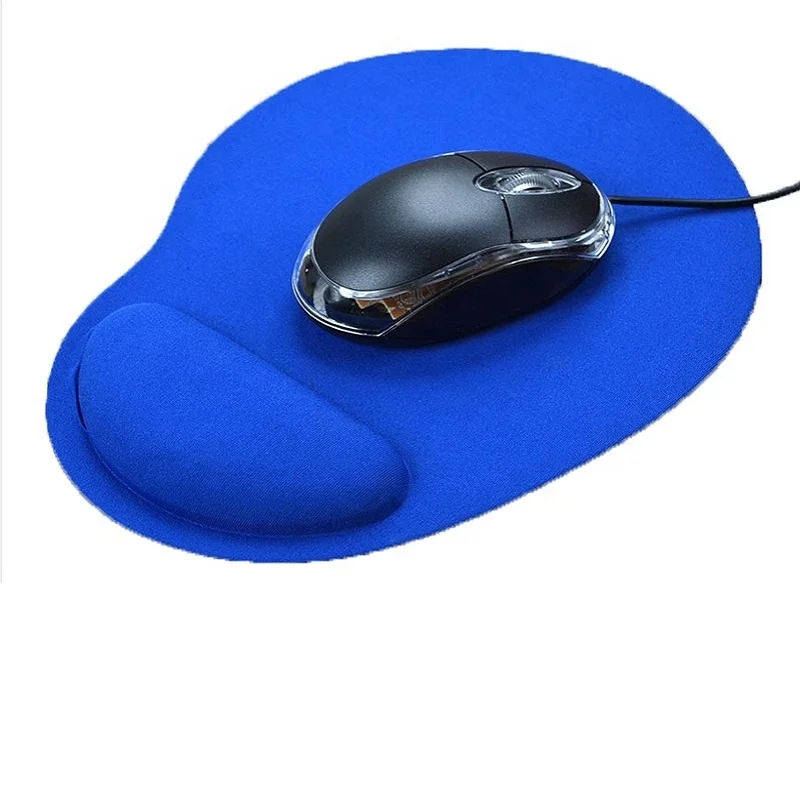 

Solid Color Mouse Pad EVA Wristband Gaming Mousepad Mice Mat Comfortable Mouse Pad Gamer For PC Laptop, Black/pink/green/blue/purple/grey/orange/red/light blue