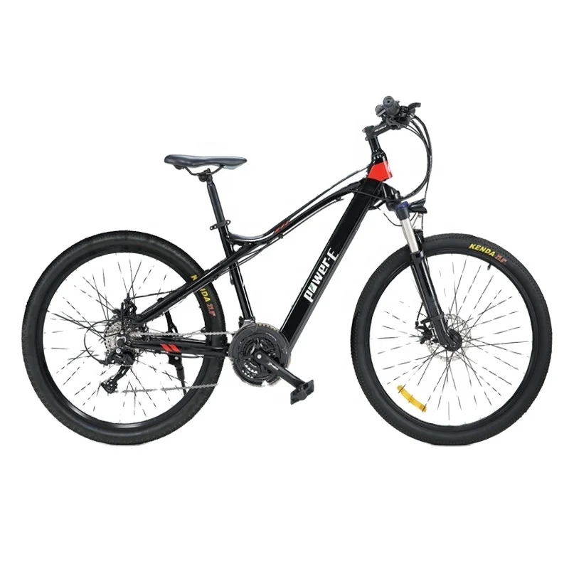 

Ready To Ship Model Electric Bike 48V 250W Motor Hidden Battery Mountainbike Electric Model, Black, white, grey
