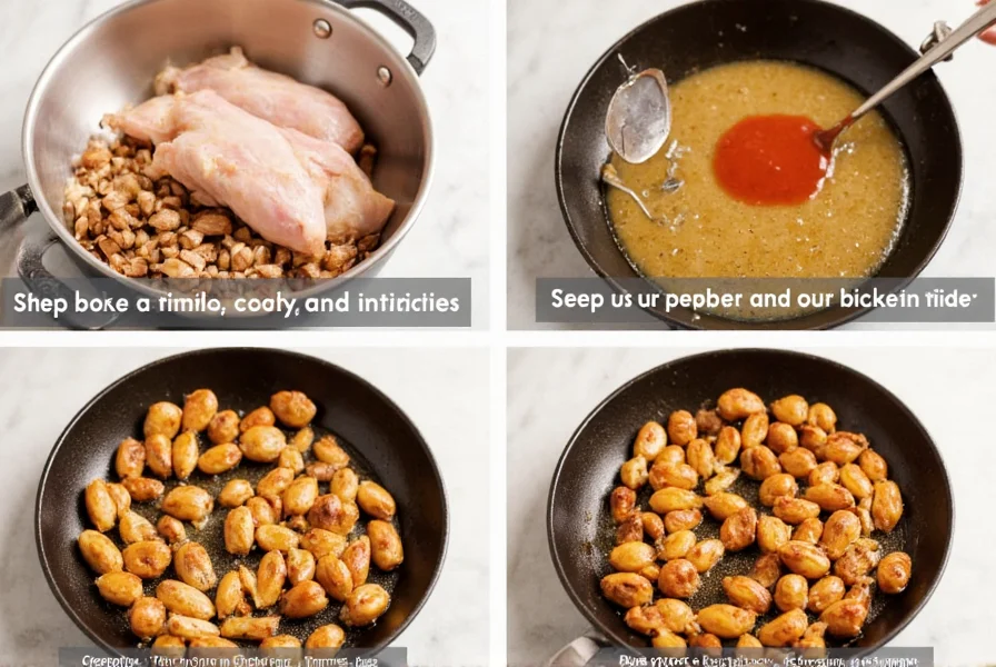 Préparation étape par étape du poulet blackened