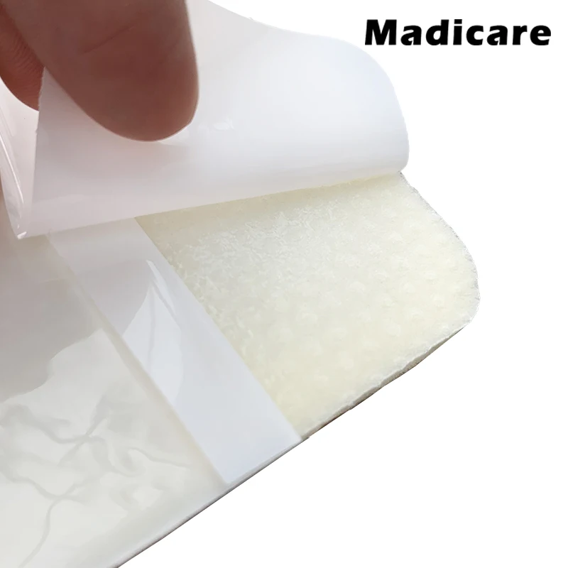 Silicone Reusable Nurse Hospital Absorbent Cure Wound Care Dressing With Foam Pad Sterile