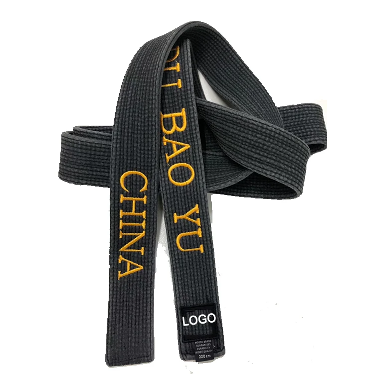 

Master black karate belt
