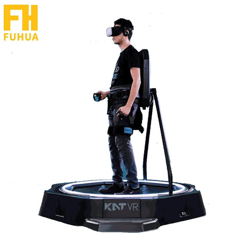 

Earn Money Theme Park Kat Walk VR Walking Platform Game Equipment VR Walker 9d VR Shooting Machine For Sale