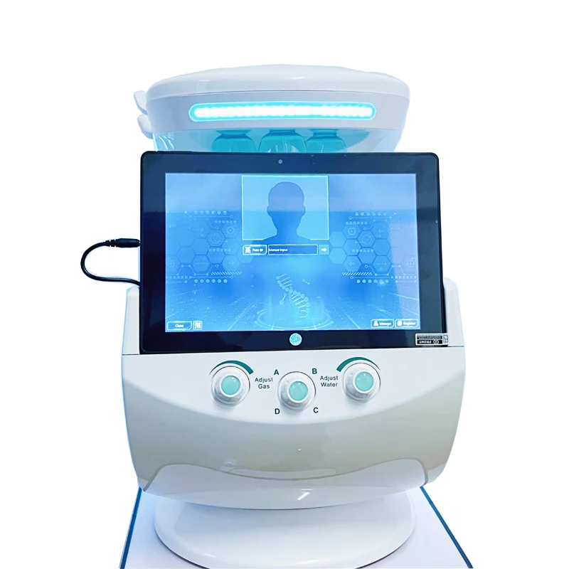 

2022 Smart Ice Blue Skin Analyzer Multifunction Hydro Dermabrasion Facial /Diamond Hydra Microdermabrasion Machine Peel