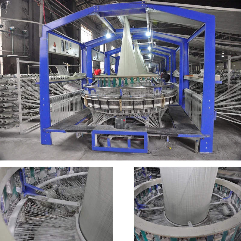 
PP Woven bag fabric Sack making machine 4/6/8 shuttles high speed circular loom weaving machine for Jumbo bag production line 