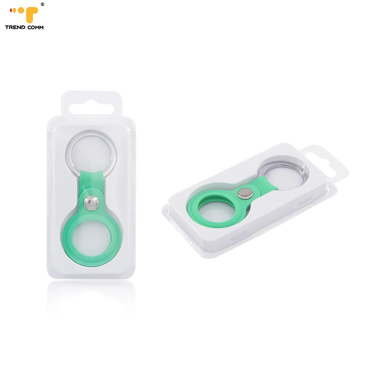 

Remove Key Ring Car Holder Silicon Case Package Anti-Lost Air Tag Collars Dog Tracker Travelling