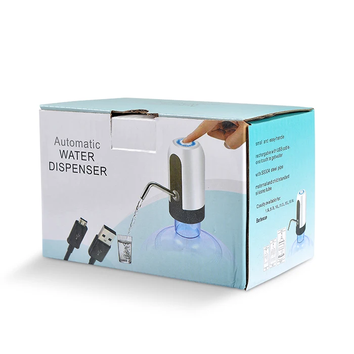 
Manual smart instant usb bottom loading automatic water bottle pump dispensers for water 