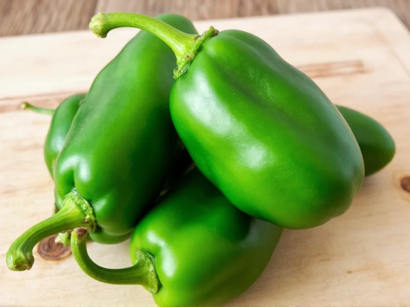 Poblano Pepper Image: Visual Identification Guide