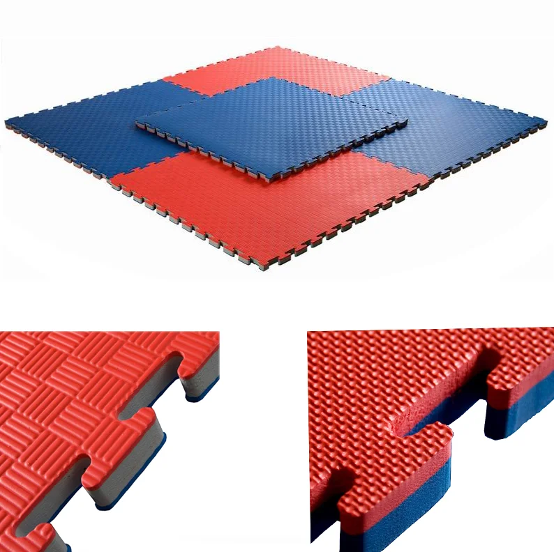 

2020 Hot Selling 100cm*100cm*2cm EVA Korea Octagon WTF Taekwondo Tatami Mat, Red-blue-orange-yellow-green-black-gray