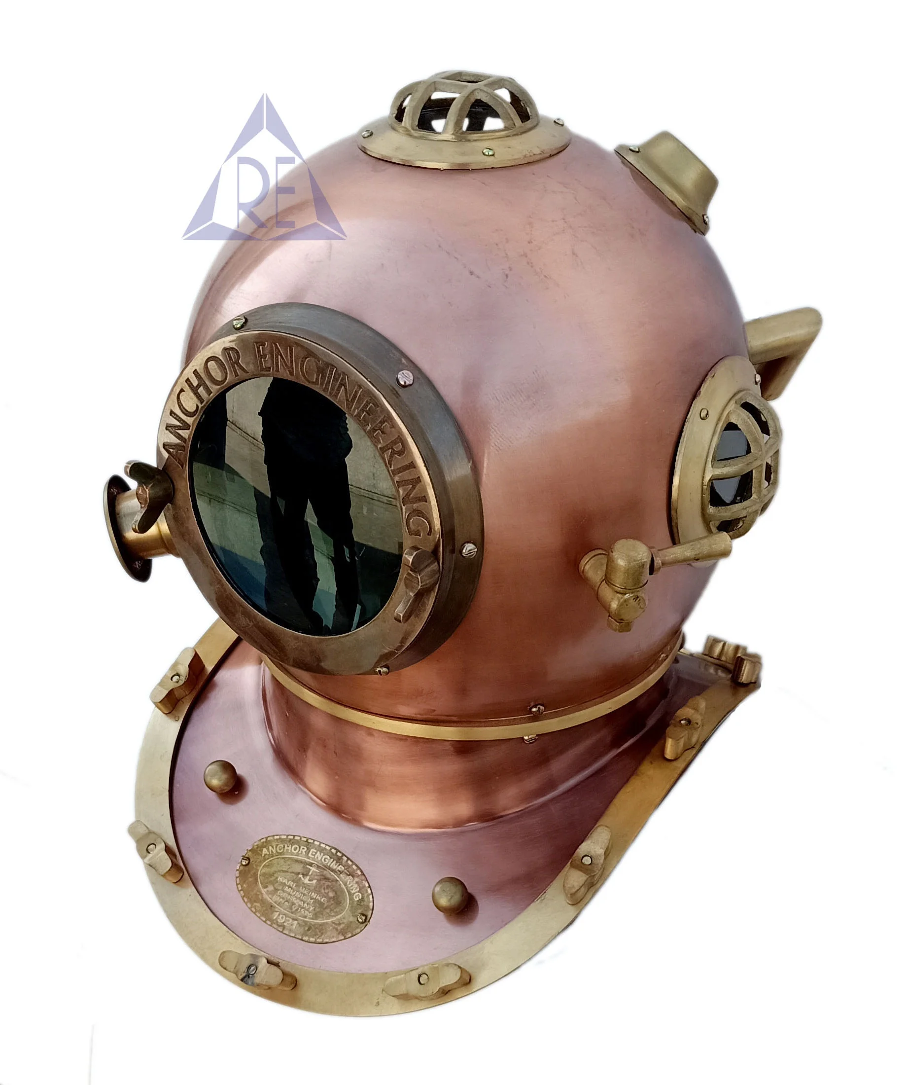 Details about   Vintage antique 18 Inch diving divers helmet deep sea anchor engineering 