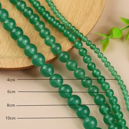 

popular Wholesale Natural Aventurine Beads Green Aventurine Round polished DIY green 817118