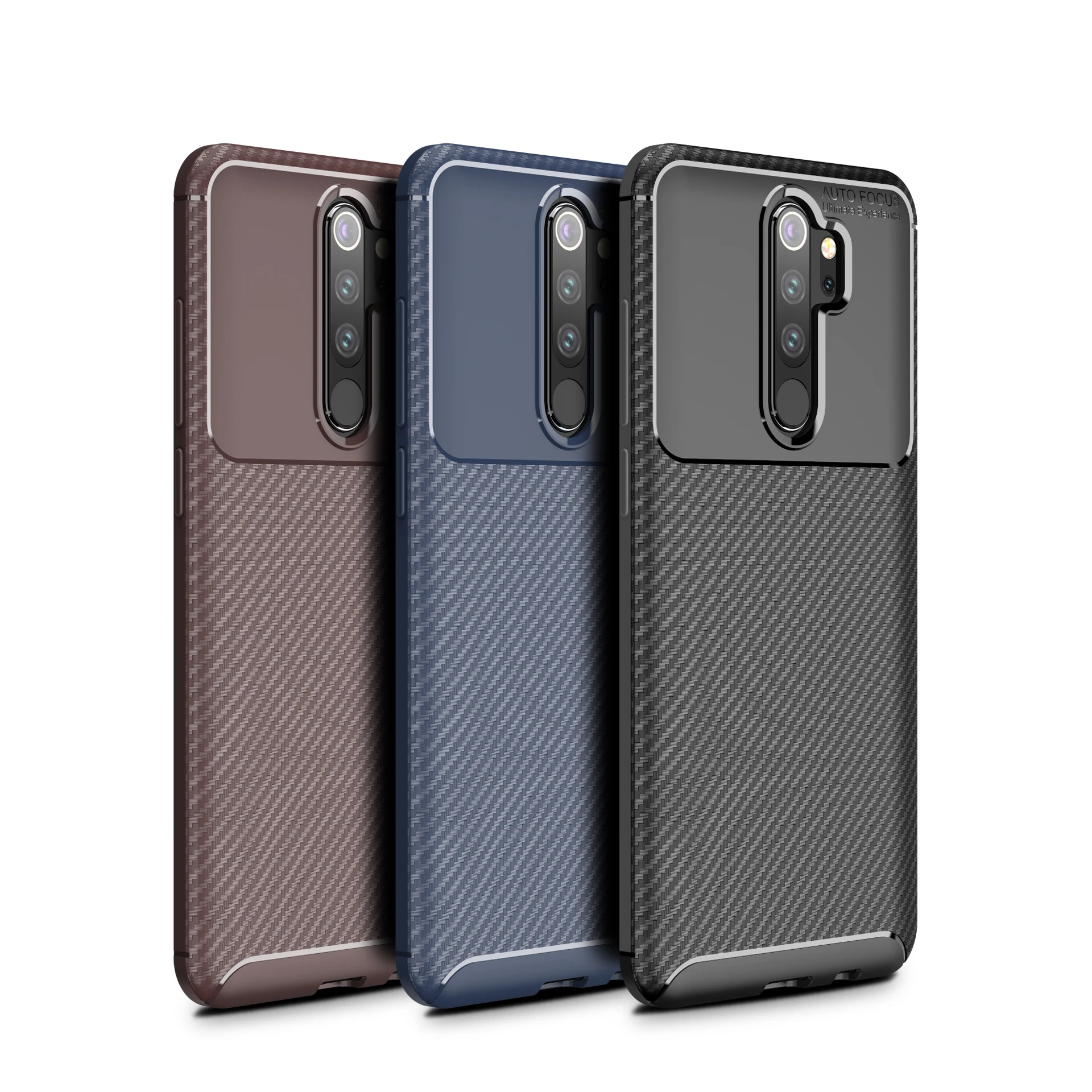 

Cell Phone Accessories China Products Carbon Fiber Soft Tpu Case for Xiaomi Redmi Note 8 Pro Case Back Cover