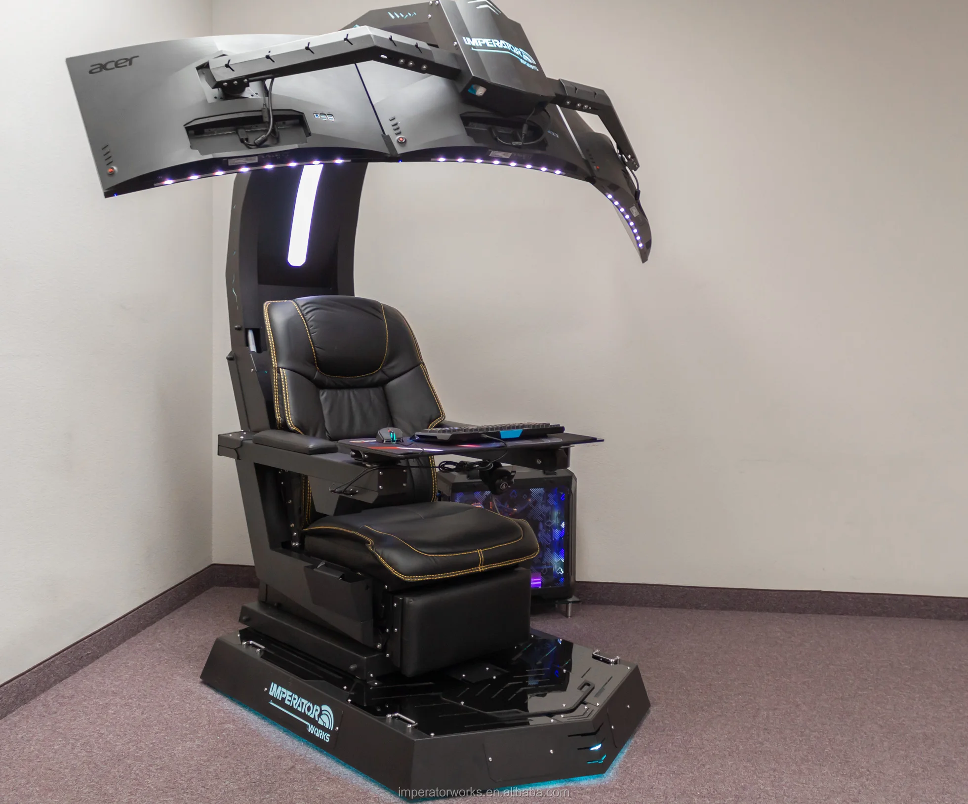компьютерное кресло с функцией массажа
