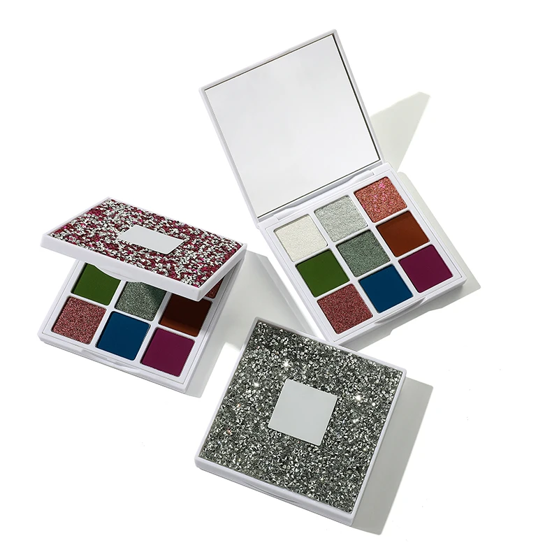 

Professional Eye Makeup Palette Long lasting Make Up Eyeshadow Palette 9 Color Glitter Eye Shadow Pallete