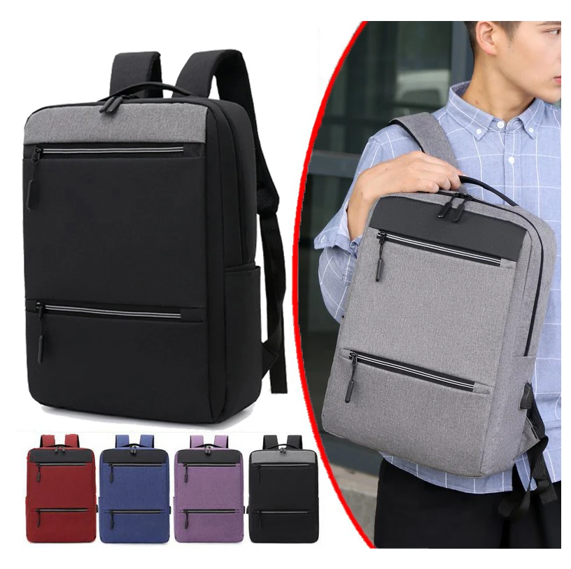 

Custom hot seller color black printing business computer backpack, Black,red,grey,purple,nlue