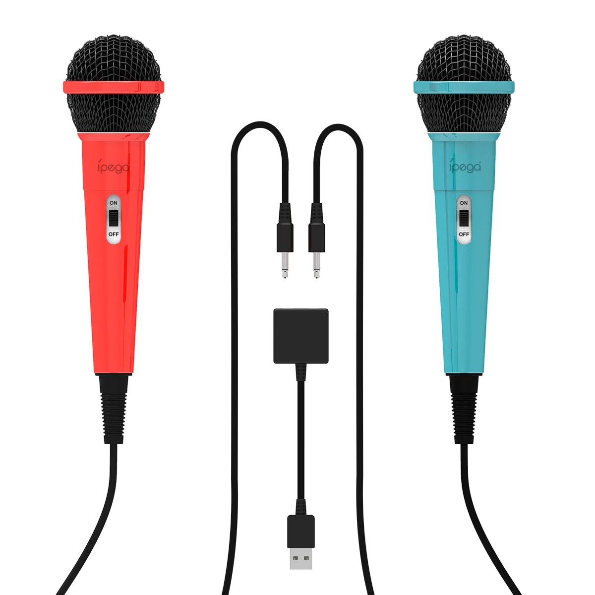 

Ipega PG-SW089 Switch Dual Microphone Suitable For Switch/PS5/PS4/PC/X-one, Red+green