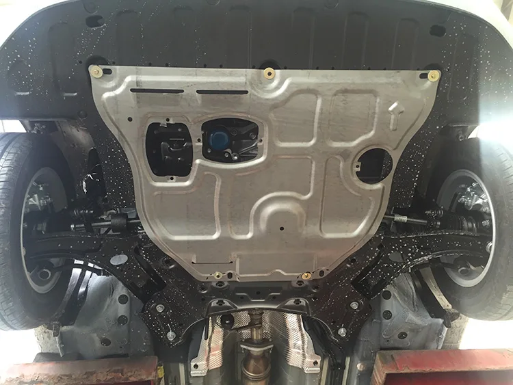 Engine Cover Under Tray Plate Removing The Engine Splash Shield For