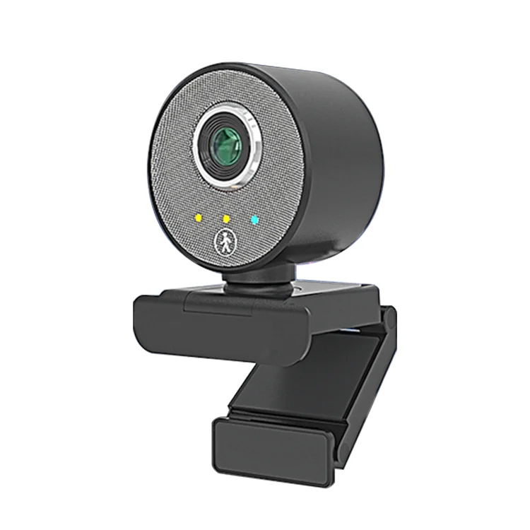 

Auto Tracking AI Webcam auto camera Ring LED Light Full HD 1080P Live streaming webcam