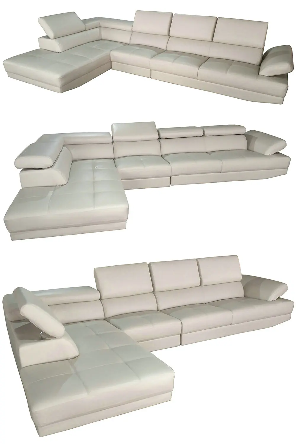 White Color L Shape Wholesale Cheap Price Pu Leather Sofa Set Buy
