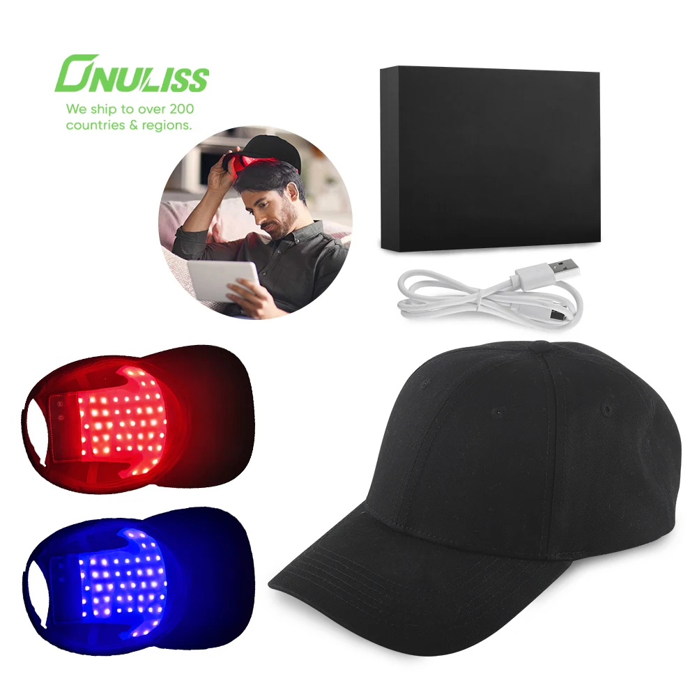 

Hair Growth Cap Machine Laser Hair Growth Cap Red Light Laser Therapy Hair Growth Cap